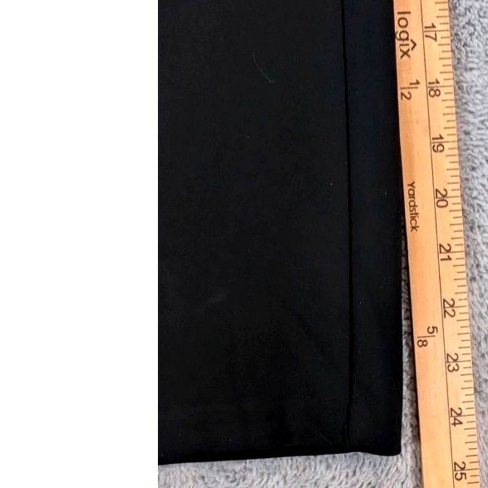 Tahari Tummy Control Pencil Skirt Black Modal Stretch Workwear Size Large ~ NWT - Picture 6 of 13